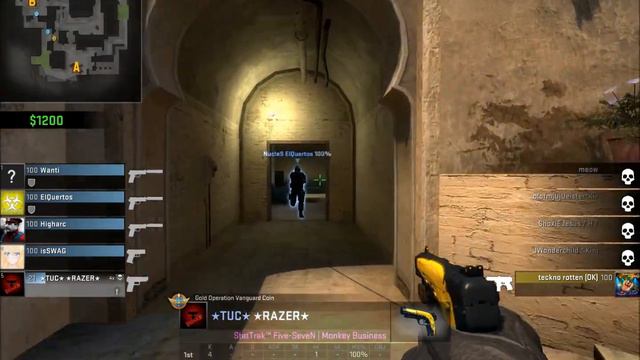Ace med five-seven [CS:GO] смотреть онлайн