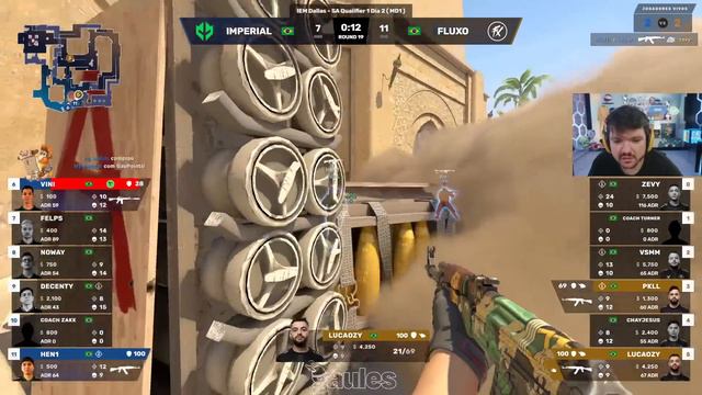 Imperial vs FLUXO - MELHORES MOMENTOS - IEM Dallas Qualify | CS2 смотреть онлайн