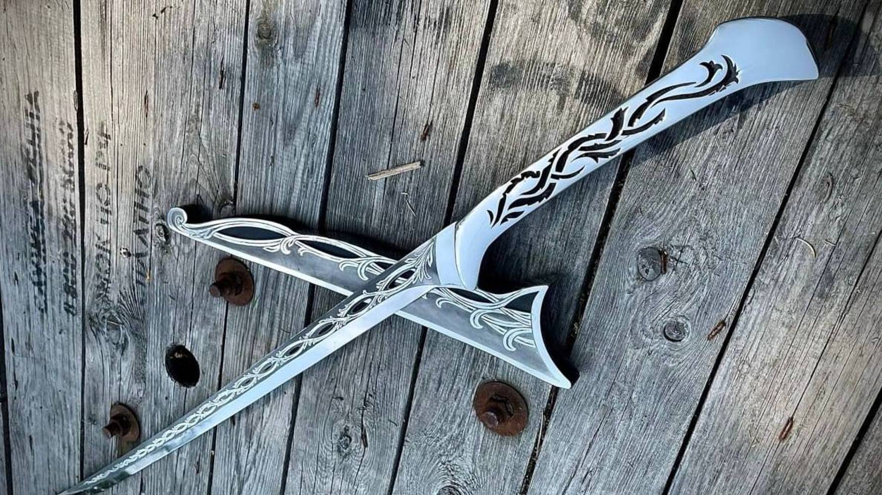 Обзор сабли Эльфийского вождя "Трандуила" смотреть онлайн