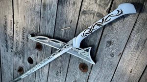 Обзор сабли Эльфийского вождя "Трандуила"