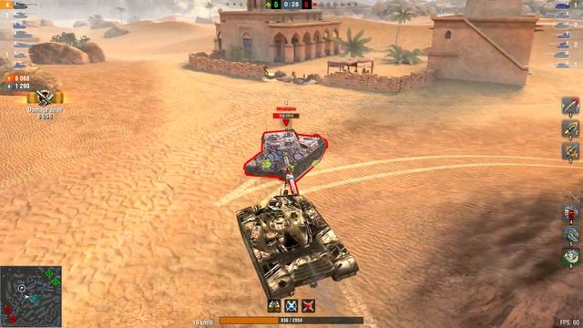 M103 - World of Tanks Blitz смотреть онлайн