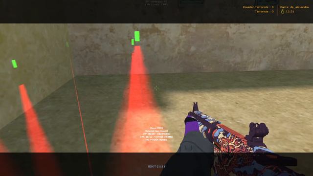 Играю на сервере КС 1.6 Патрон | CSDM Пушки + Лазеры смотреть онлайн