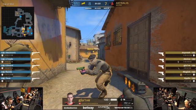 NaVi vs Astralis - Inferno (FACEIT Major: London 2018) смотреть онлайн