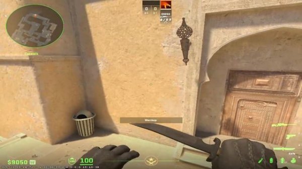 Simple Jump throw Mirage Window Smoke in CS2