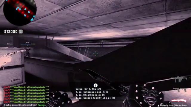 CSGO: Zombie Escape  Map Ze_K19_escape_go1 Server Mizapro (10 / 03 / 2024 )