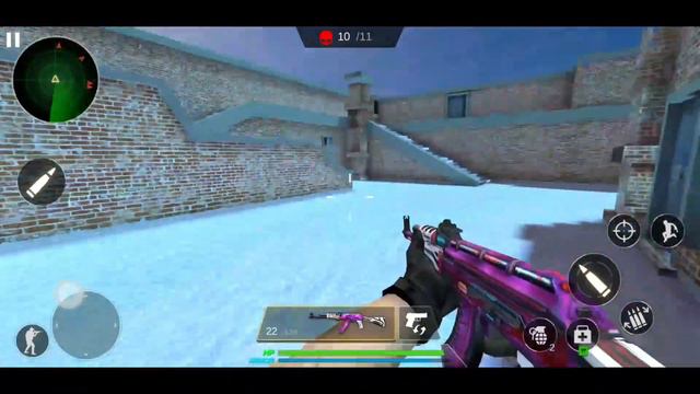 Counter Strike Gun Game: FPS Shooting Games - AK47 Banduk Game - Android Gameplay смотреть онлайн