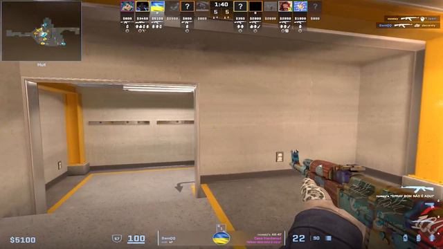 NAVI B1T Incredible Spray Transfer! HEAVYGOD Deagle Ace! Counter Strike 2 CS2 Highlights! CS2 POV