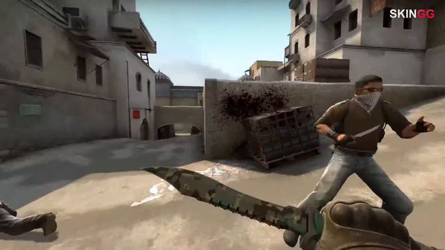CS:GO ★ Bowie Knife | Boreal Forest смотреть онлайн