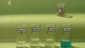 Химия. Изучение взаимодействия металлов с растворами солей