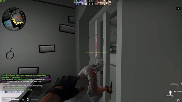 Stabbing CTs in CS:GO Jailbreak | https://www.edge-gamers.com смотреть онлайн
