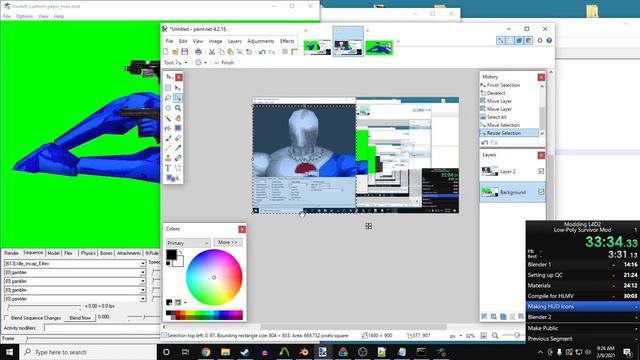 Making a Mod Speedrun - L4D2 Survivor Modding смотреть онлайн
