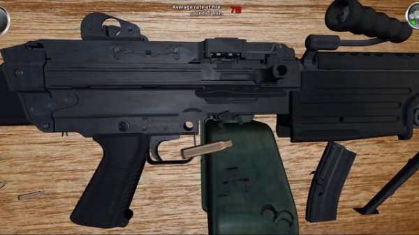 M249 SAW 5.56 × 45 mm NATO🇧🇪🇺🇲