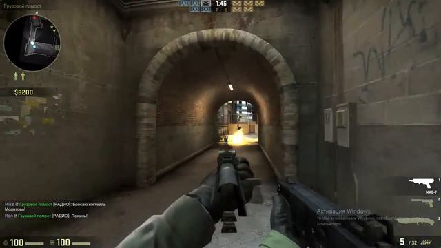 Играем в CS:GO против средних ботов смотреть онлайн