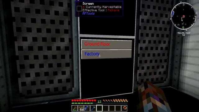 Minecraft Elevator with Automatic Doors смотреть онлайн