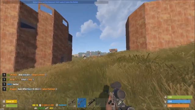 Rust! Raids! Отдыхаем перед вайпом #2. Rate x150. Fun 100%. смотреть онлайн