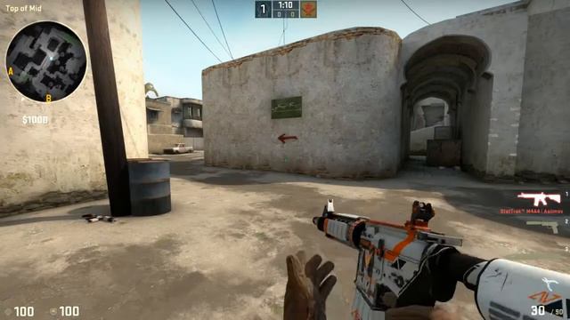CSGO Items | StatTrak™ M4A4 Asiimov BS смотреть онлайн
