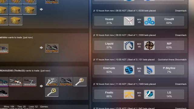 CSGO Lounge Betting Predictions - Vexed vs Cloud9, VP vs Titan, and More! 10/29/15 смотреть онлайн