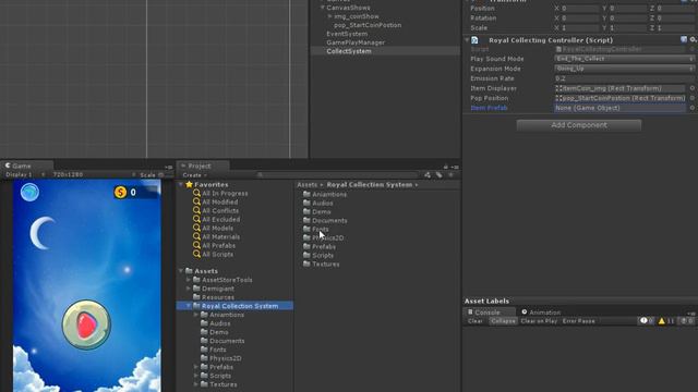 tutorial CollectSystem Unity смотреть онлайн