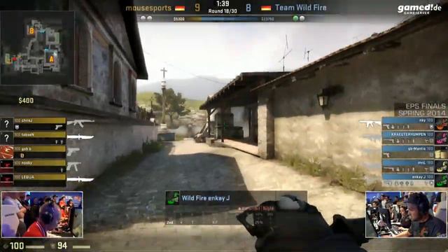 mousesports vs. Team Wild Fire - Map 2 - Grand Final - EPS Spring 2014 - Counter-Strike:GO смотреть онлайн