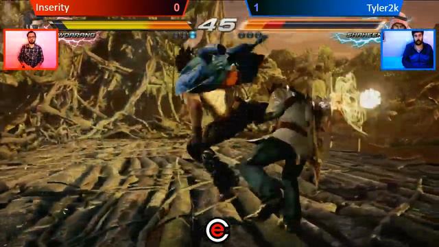 Inserity vs. Tyler2k @ Sharkade Circuit Tekken 7 (8-18-17) смотреть онлайн