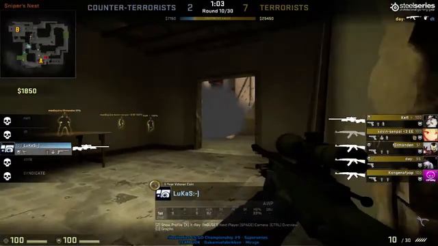 Steelseries CS:GO Championship Season 9: Dakarmafabrikken - TEAM GOK