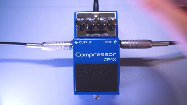 自然な表現力を追求した至高のコンプレッサー / BOSS CP-1X Compressor