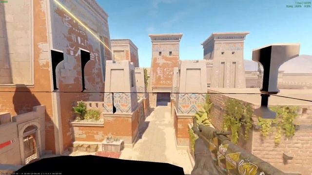 CS2 Anubis: New Instant Mid + Cave Smokes [Post 28-02-2024 Update]