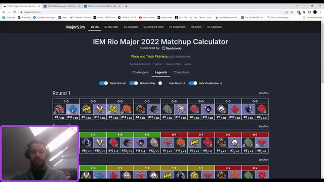 HLTV Fantasy League! IEM Rio Major 2022 - Legends смотреть онлайн