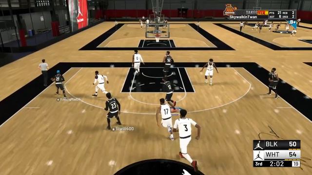 How to beat a 3-2 zone in NBA 2k19 |Game Winner?| (Custom jumpshot is GREEN LIGHT ) смотреть онлайн