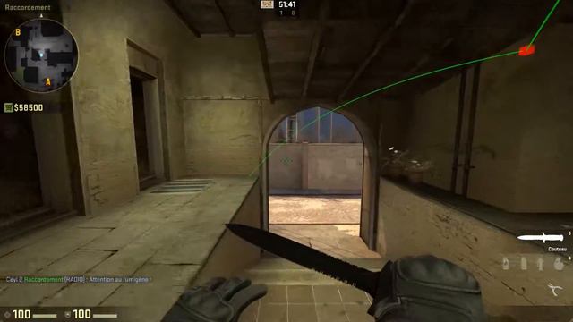 Grenade Practice : Mirage Smoke - Connector to Underpass смотреть онлайн
