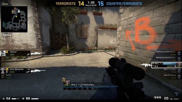 CS:GO Ace Collection - Ace Clutch - Noob Cannon + M4A4 - Inferno Map смотреть онлайн