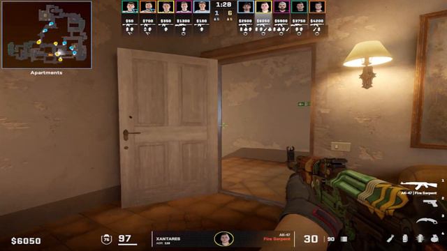 CS2 POV Eternal Fire XANTARES (19/8) Vs GamerLegion (Inferno) PGL CS2 Major Copenhagen 2024