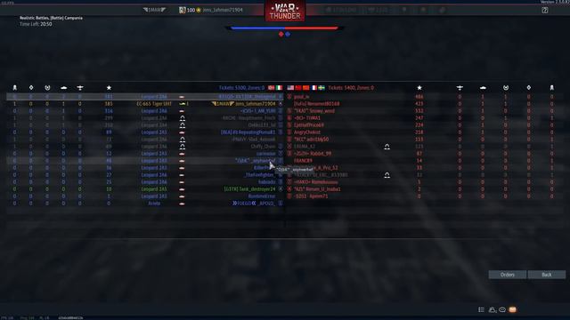 Leopard 2A6 + EC - 665 Tiger UHT (Before Nerfed) | 10.7 Realistic Battles | War Thunder | HOT TRACK смотреть онлайн