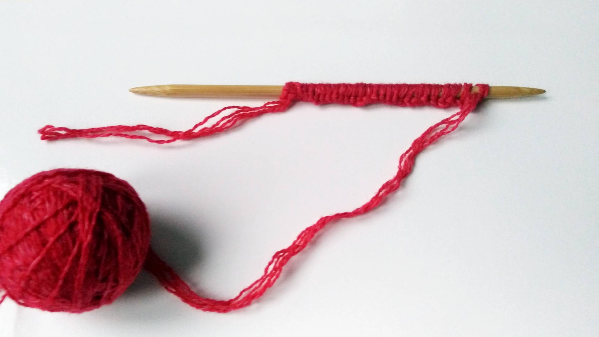 Как набрать петли спицами. Способ набора петель одним концом нити. Часть 1 смотреть онлайн