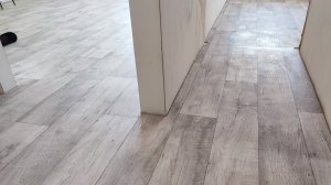 раскладка линолеума в помещении со сложной конфигурацией