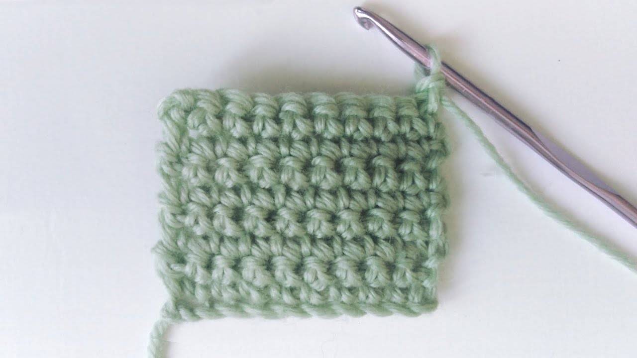 Ровный край при вязании крючком | Столбики без накида смотреть онлайн