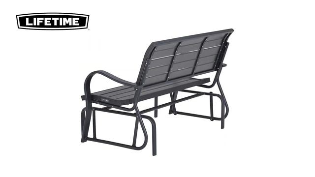 Скамья-качалка LIFETIME Антрацит . Артикул 60276 смотреть онлайн