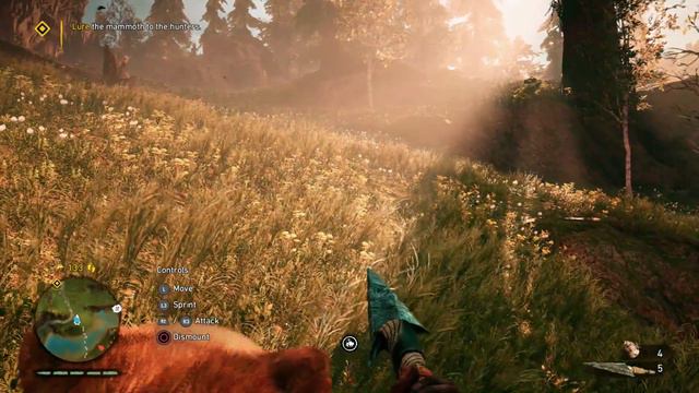 The Great Beast Mammoth Far Cry Primal gameplay PS4 смотреть онлайн