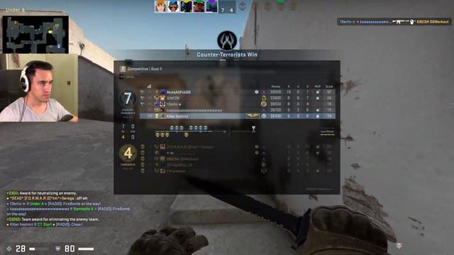 CT SIDE (X) T SIDE (+)... CS GO Dust 2 Gameplay Supreme Rank смотреть онлайн