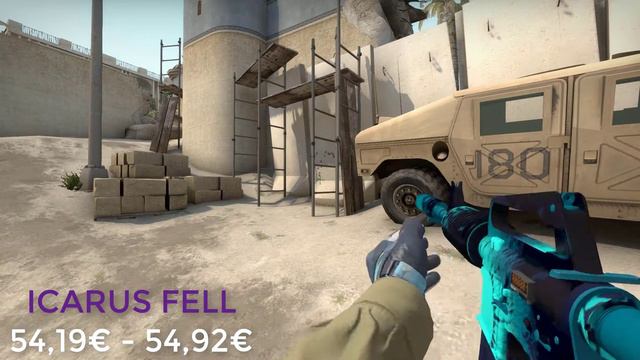TOP 5 - SKINÓW DO M4A1-S + CENY! [CS:GO] смотреть онлайн