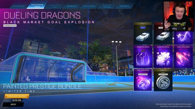 *NEW* Painted Prestige BUNDLE In The Rocket League ITEM SHOP! смотреть онлайн
