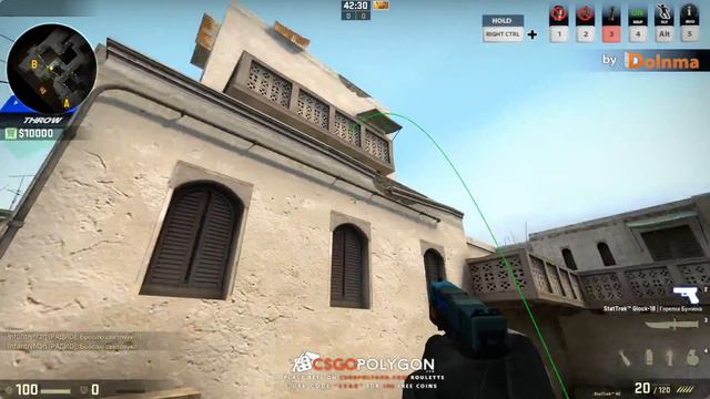 CS:GO | Раскидка и Тактика игры на de_dust2 смотреть онлайн