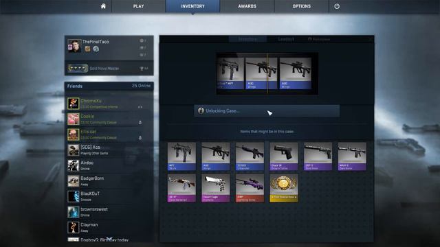 CSGO Weapon Crate #1 unbox смотреть онлайн
