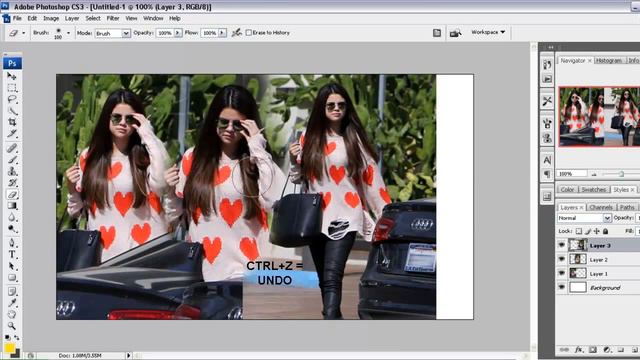 How to make a simple Blend on Photoshop смотреть онлайн