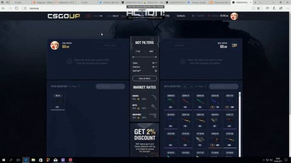 CSGOUP.GG Warning! #CSGO swindle site!