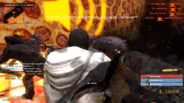 Counter Strike Source Zombie Escape mod online gameplay on Pizzatime map смотреть онлайн