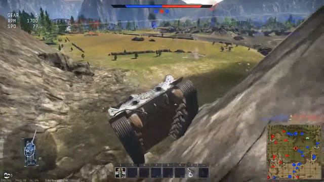 Присоединение к игровой сессии - Случайные бои - Пепельная река СТАРАЯ ГРАФИКА WAR THUNDER смотреть онлайн