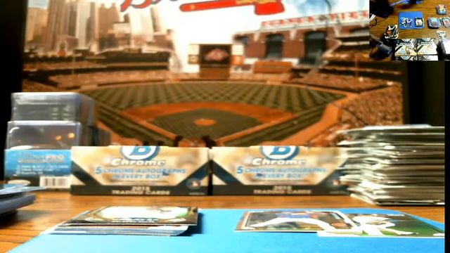 2015 Bowman Chrome Case Break - JJ's Sports Breaks смотреть онлайн