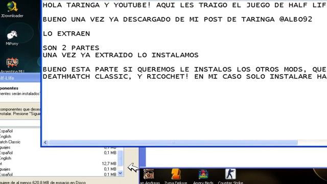 Descargar e Instalar Half Life 1. Español. смотреть онлайн
