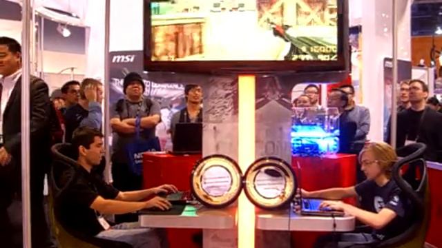 Blake vs EG.n0thing Counter-Strike at MSI Booth (CES 2010) смотреть онлайн